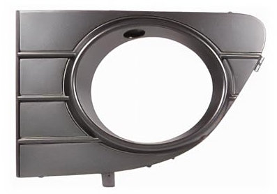 Ras Ricambi Auto Store Griglia Sinistra Per Paraurti Anteriore Nero Lucido Con Sede Per Fendinebbia Compatibile con Fiat Punto Evo Dal 10-2009