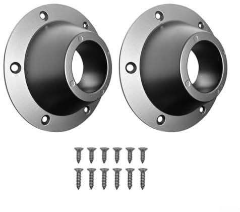 Base de pied de table pour camping-car, en alliage d'aluminium résistant à l'usure, accessoires fixes pour camping-car, base amovible et multifonction (noir)