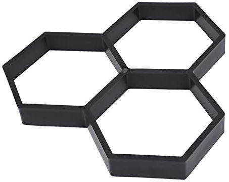 KITANDOVE Sechseckige Pflasterform Diy-bodenfliesenform Wegmacher Modellierwerkzeug Für Zementböden