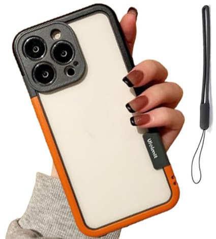 Open-Frame Heat Dissipation for iPhone Case - Lightweight and Protective, Frameless Heat Dissipation Phone Case for iPhone 15 14 13 12 Pro Max, Slim No Back Cover (Color 6,for iPhone14Pro Max)