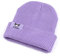 Roffatide Niedliche Kuromi Beanie für Männer Frauen Dicke Beanie-Mütze mit Bündchen Unisex Schädelmütze Winter warm gestrickt Hut Lila