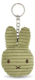 Miffy Schlüsselanhänger, Velours, gerippt, olivgrün, beige#a, Einheitsgröße, Beige #A, Taille unique