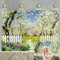 Frühlings-Fotografie-Hintergrund, Naturlandschaft, Wald, Blumen, Hintergrund, Ostern, Party, Banner, Hochzeit, Babyparty, Kinder, Portrait, Foto-Requisiten (210 x 150 cm)