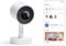 Netatmo Videocamera Interna di Sorveglianza Advance con riconoscimento facciale, otturatore intelligente, Wi-Fi, rilevamento movimenti, visione notturna, archiviazione locale, 2K HDR, 2x SD - Bianca