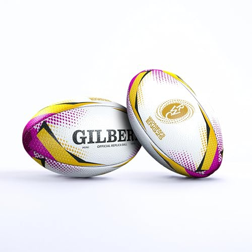 Gilbert Rugby Ball RWC 2025 Offizielle Replik, Größe Mini, Rugby World Cup 2025 Replik