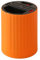 mophrati Convenient Knife Block Set Easy to Pick Up and Place in One Second Knives/Chopsticks/Spoons/Forks Properly Partitioned, Tangerine