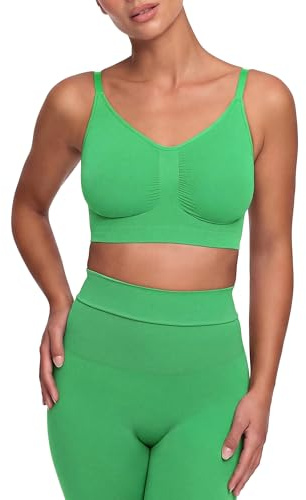 creamy fabrics Comfort Bralette Damen Seamless – Bügelfrei & Nahtlos – Ultraweiches, atmungsaktives Unterwäsche-Top – Perfekte Passform, Schneidet Nicht EIN – Leicht wie eine zweite Haut