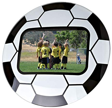 Ten Horizontaler Fotorahmen Fußball für Fotos 13x18cm cod.EL31399 cm diam.25,5 by Varotto & Co.