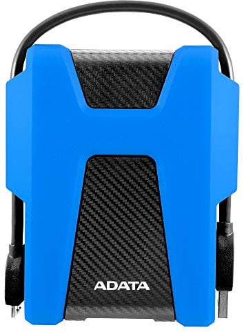 ADATA HD680 External Hard Drive 1000 GB Blue - External Hard Drives (1000 GB, 3.5 inches, 3.0 (3.1 Gen 1), Blue)