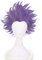 Topcosplay Unisex Anime Cosplay Perücke kurz lila Halloween Kostüm Kunsthaar Perücken