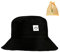 Jrancc Bucket Hat Fischerhüte 56-58cm Baumwolle Unisex Faltbar Anglerhut zum Jagen Wandern Camping Reisen Angeln