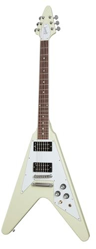 '70s Flying V Classic White - E-Gitarre