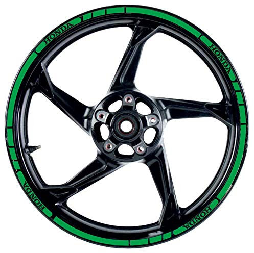 Set mit reflektierenden Felgenbändern, für eine bessere Sichtbarkeit (grün)