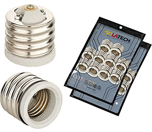ISOLATECH 20x E40 auf E27 Adapterfassung (max. 250V/2A)