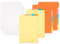 SOSPIRO 20 Stück A5 Register Trennblätter mit 2 Stück 6 Löcher Binder Reißverschluss Taschen für Ringbuch Planer Notizbuch