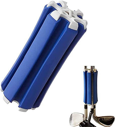 Abbcoert Tragbarer Rutenhalter, Silo-Golfschlägerträger und Organizer für 6 Schläger, Rival und Revel