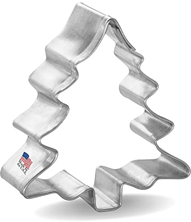 Foose Cookie Cutters Miniature Small Christmas Tree Cookie Cutter 1.75 Inch – Made in USA (1)