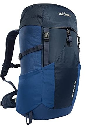 Tatonka Wanderrucksack Hike Pack 32l mit Rückenbelüftung und Regenschutz - Leichter, bequemer Rucksack zum Wandern für mit 32 Liter Volumen - PFC-frei (navy/darker blue)