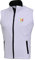 NORMAN Ladies Women's Softshell Bodywarmer Sleeveless Jacket Gilet Body Warmer Fleece White (as8, alpha, l, regular, regular)