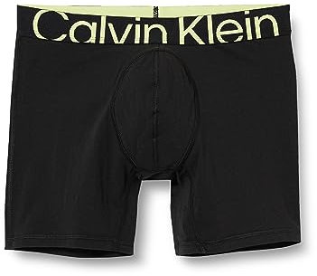 Calvin Klein Boxer Uomo Cotone Elasticizzato, Nero (Black), M