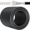 Soibke LAN Kabel 60 Meter, Cat 7 Ethernet Netzwerkkabel 60m High Speed 10Gbps Outdoor Indoor, SFTP Geschirmt RJ45 Wlan Kabel Wasserdicht Gigabit Internetkabel Installationskabel Schwarz