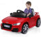 Maxmass 12V Kids Electric Car, Licensed Audi TTRS Battery Powered Ride on Car with Remote Control, Horn, LED Lights, Music, USB, MP3, Children Electric Vehicle Toy Car for 37-96 Months (Red)