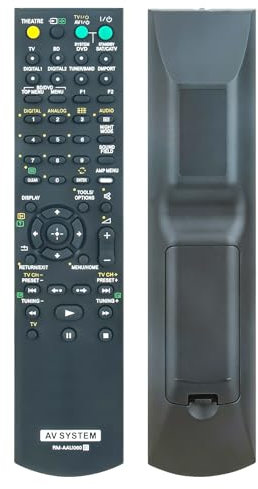 AULCMEET RM-AAU060Nuovo telecomando sostitutivo fit for Sony Home Theater AV system STR-V50 HT-IS100 SS-IS15 HT-CT100 HT-FS3 SA-WFS3 STR-DG500