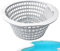 Oberirdischer Skimmerkorb, Poolfilter-Skimmer-Ersatz - Poolfilterkorb-Skimmer,UV-beständiger Harz-Schwimmbad-Skimmer-Eimer, hohe Kapazität für Teichfilter