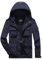 SRZYMJ Windjacke Herren Leicht Fahrrad Jeansjacke Herren Lang Ski Jacken Heren Arbeitsjacke Herren Fleece Weste Herren Jeansjacke Herren Lang Blau Stoffjacke Herren L