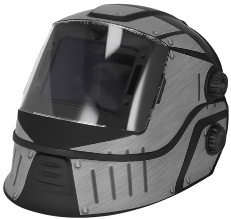 Sealey PWH603 Auto Darkening Solar Powered True Colour Flip Up Welding Helmet - Shade 9-13, one Size