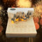 Time Piece Kalender 2025, Schreibtischkalender mit LED-Lichtern, Schloss-Kalender, Notizblock, 3D-Kalender, Papierschnitzerei, Kunst, Notizblock, Abreißkalender für Weihnachten, Zuhause, Büro,