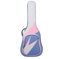 HEUchuan Gitarrentasche Oxford Splicing Color Gitarrentasche 41 40 Zoll Verdicken Sie den Pad-Fall Tragbarer Gitarrenrucksack(Pink)