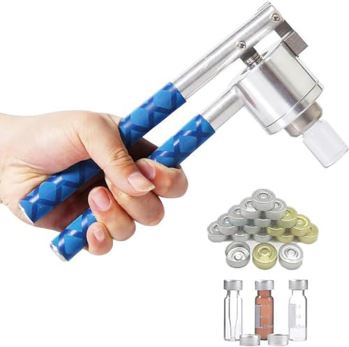 Machine de capsulage portable - 13/15/20 mm - Entièrement en aluminium/aluminium-plastique - Sertisseuse de bouteilles à bascule, outils de capsulage de bouteilles, matériau en acier inoxydable 304