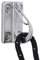 X-TECOKIT-Wall Hook for Dog Leashes,Heavy Duty Stainless Steel Dog Chain Enclosed Parking Hook,Secure for Tie Out in Yard,Easy to Install,Use Indoor-Outdoor