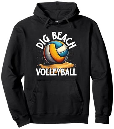 Dig Beachvolleyball Beachvolleyball Pullover Hoodie