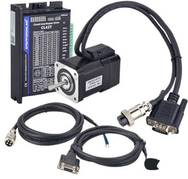 JRBJWYVV Nema 17 Closed Loop Stepper Electronic Starter 48Ncm with Encoder 1000CPR Nema 17 Stepper Driver