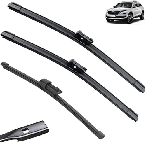 MaZHIYIn Scheibenwischer Set passend für Skoda Kodiaq NS 2017-2022. Flachbalkenwischer Frontscheibenwischer