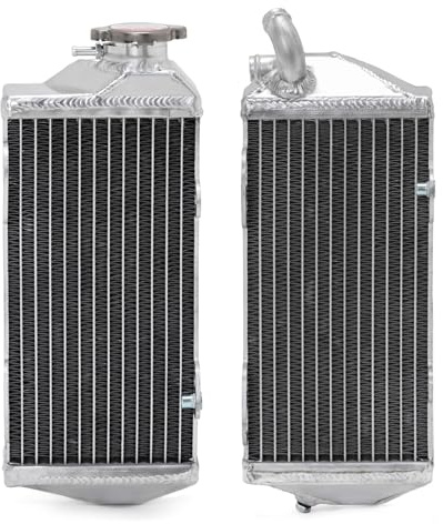 RAQXOLPB Compatible con RR125 para LC para 2T 2018 2019 Radiador Enfriador De Agua del Motor Radiador Depósito De Refrigerante De Agua Tanques De Radiador De Desbordamiento Radiadores para Moto