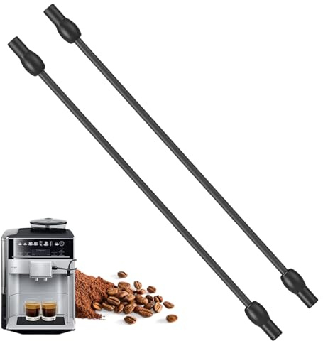 Milchschlauch 2er Set, Milchschlauch für EQ6 plus s700, EQ7 - Ersatzschläuche Kompatibel mit Kaffeevollautomat EQ6 series 300/500/700, Kaffeemaschine Hochwertiges Lebensmittel-Silikon, Schneller Austa