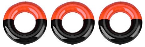 VGEBY 3Pcs Golf Weighted Swing Ring, Golf Warm Up Swing Donut Driver Head Weight Ring for Training and Practice Supplies Leisure Sport