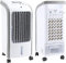 Taylor & Brown 80W Portable Evaporative Air Cooler with Remote Control 4L, Humidifier Cooling Fan with 3 Speed Settings and 2 Ice Boxes, 7.5 Hour Timer, 360 ° Wheels for Home, Office