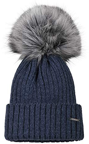 Pikeur - Strickmütze mit Kontrast-Bommel - Winter 2019