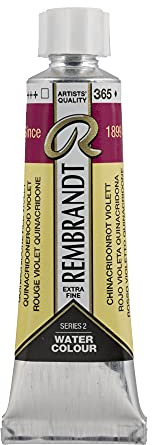 Rembrandt Watercolour Tube 10 ml Quinacridone red violet 365 (05013650)