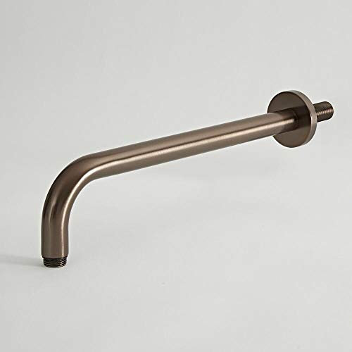 Milano Elizabeth Traditional Wall Mounted Curved Arm for Fixed Shower Head - Oil Rubbed Bronze