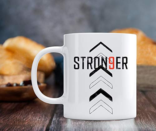 Tazza Campioni d'Italia 320ml Mug Stronger Scudetto 9 Fino alla fine Calcio Stron9er