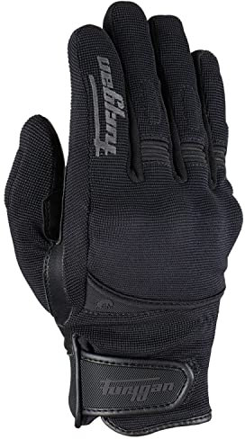 Furygan JET AS D3O - Motorcycle gloves Man - Goat leather - Touch screen – All seasons – 100% Waterproof - Breathable & Thermal lining,Black,3XL