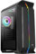 AeroCool Gladiator Duo, ARGB ATX Mid Tower Case, 3 x Duo 12 ARGB Fans, Tempered Glass Side Panel, Black