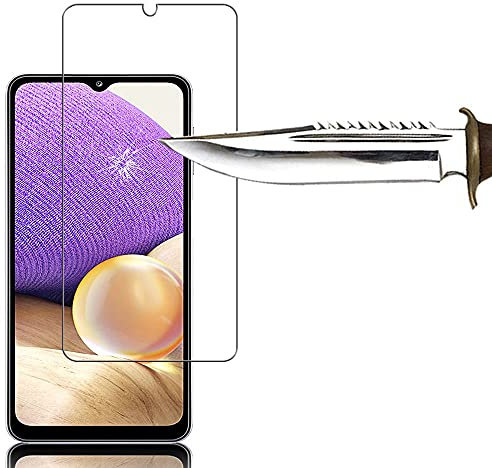 annaPrime® 1 Film Vitre Verre Trempé de Protection d'écran pour Samsung Galaxy A32 5G 6.5 - Transparent