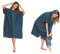 SINJYUN Handtuch Poncho Erwachsene Microfaser,Badeponcho Damen mit Kapuze,Surf Poncho Damen Mikrofaser für Surfen Schwimmen