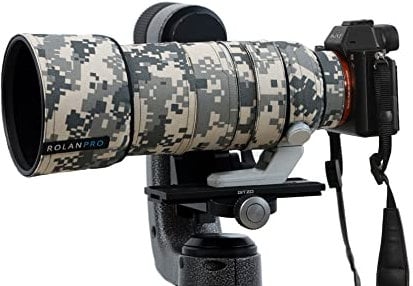 ROLANPRO Camouflage Lens Cover for Sony FE 70-200mm F/2.8 GM OSS II Coat Lens Protective Sleeve Case-#UCP Waterproof